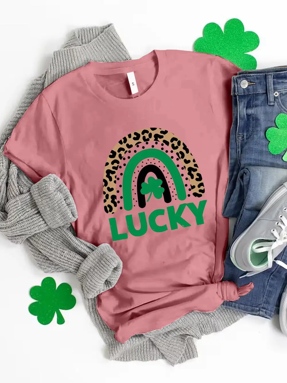 Fresh Round-Neck Short-Sleeve T-Shirt