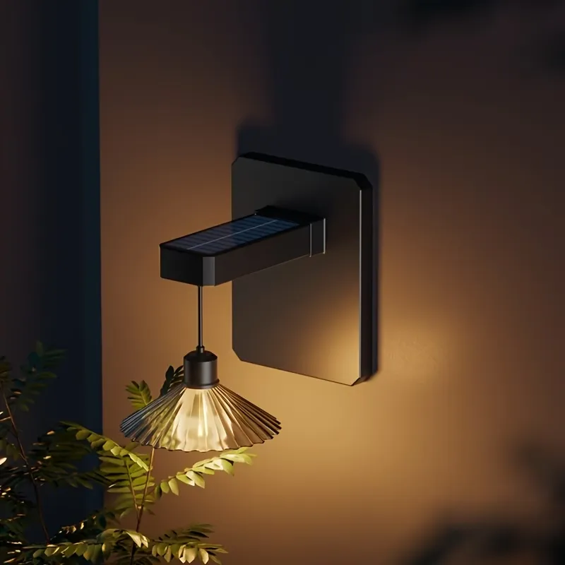 Solar Pendant Wall Light