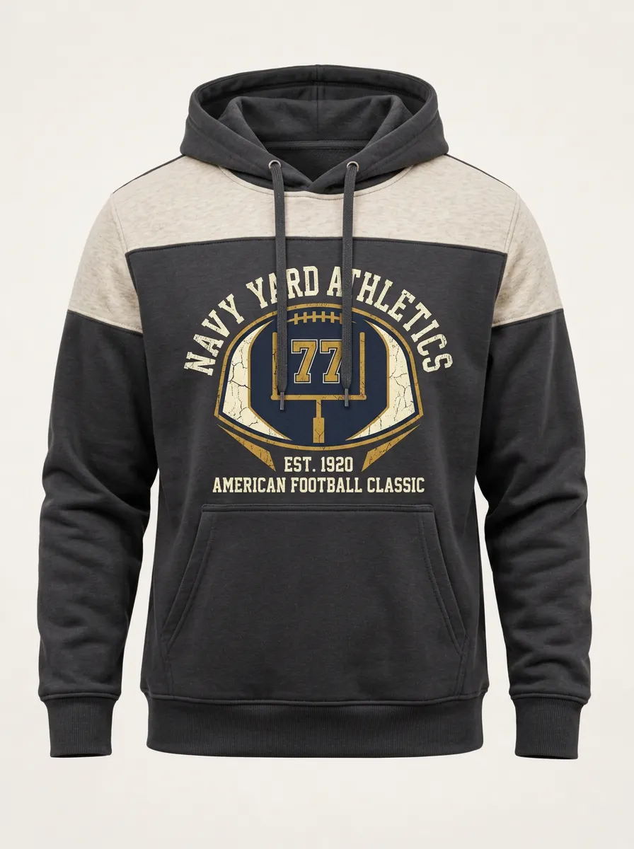 Men's Pigskin Classic Football Hoodie
