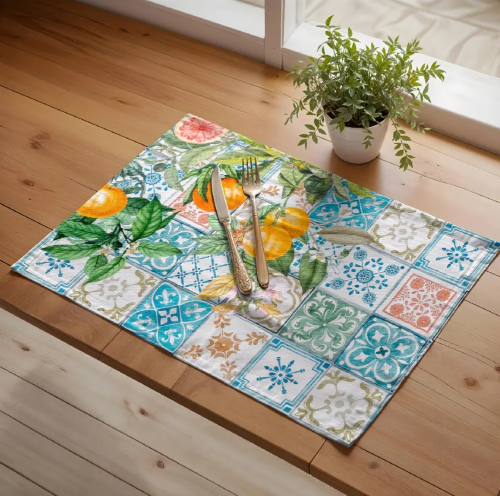 Agrume Cotton Placemat Set