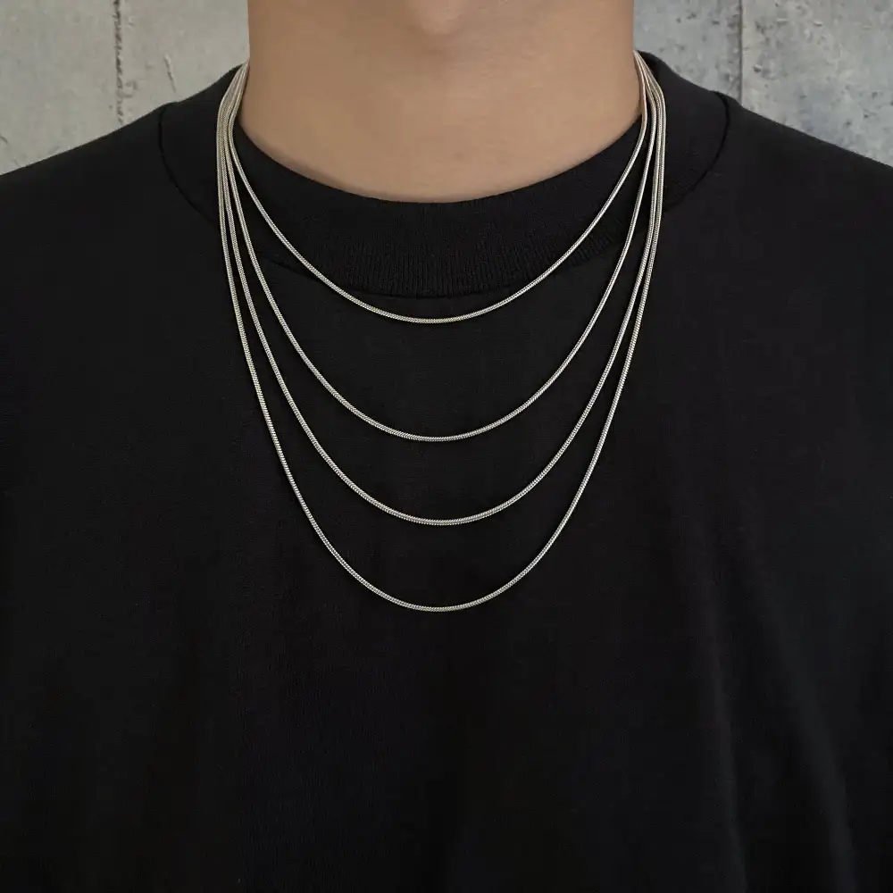 Essential Thin Box Chain Necklace
