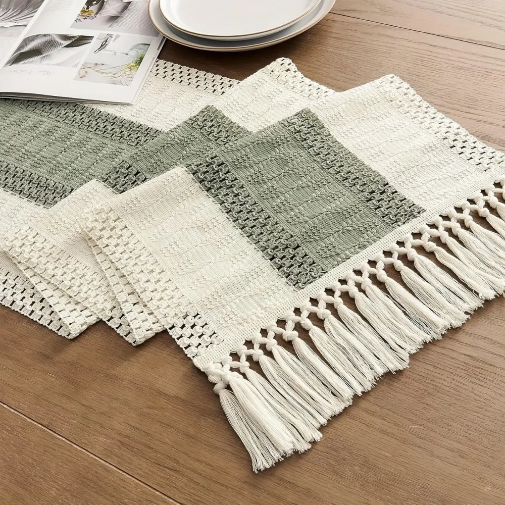 Farmhouse Stripe Table Runner