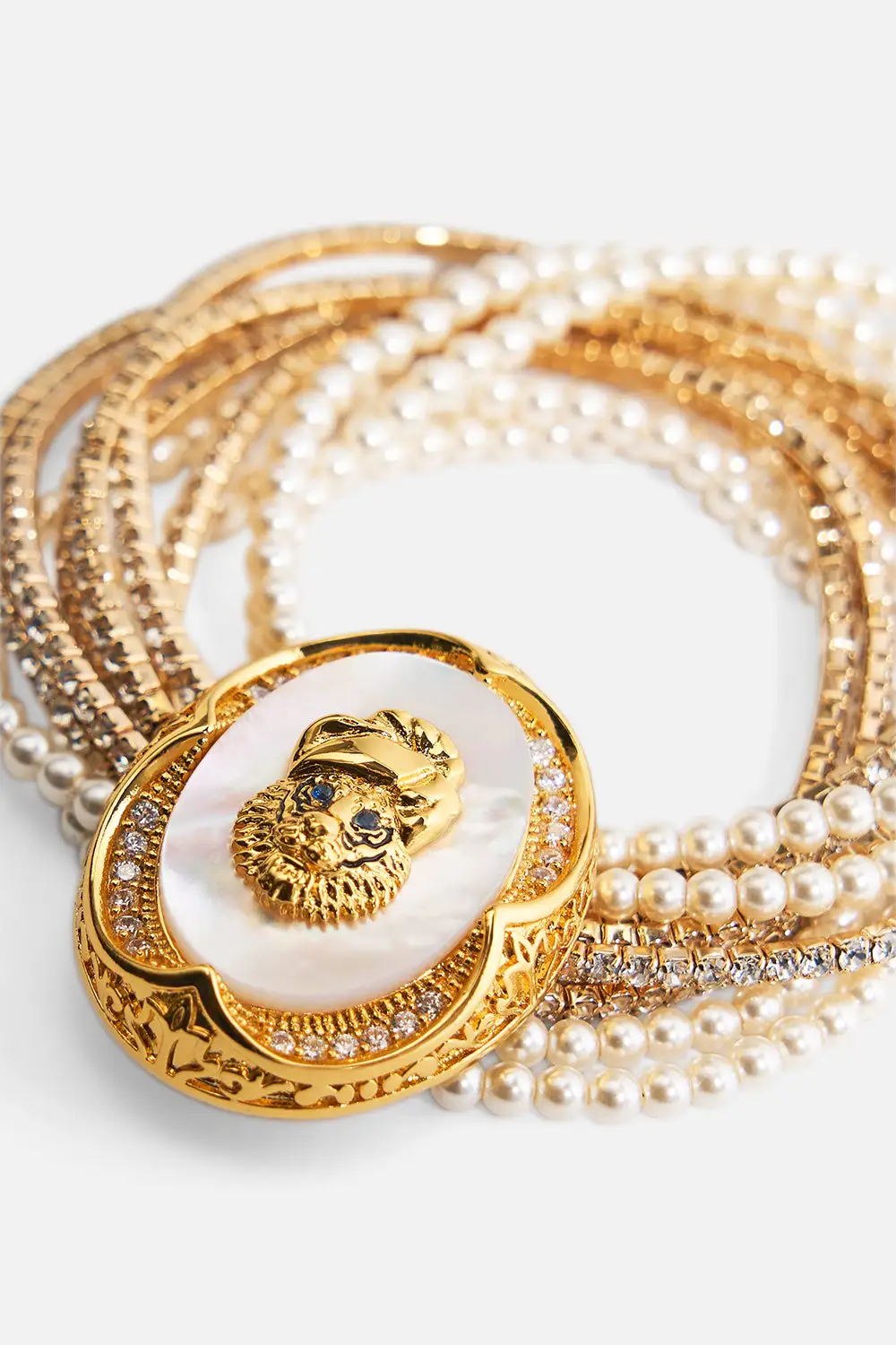 Queen Of Charms Stretch Bracelet