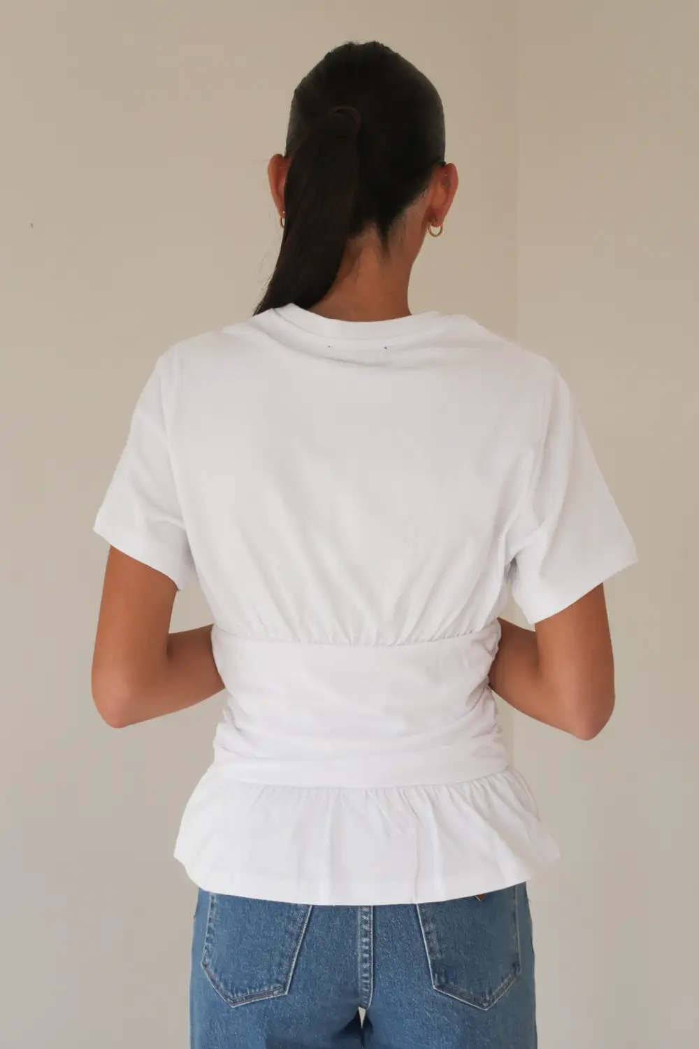 Striped Stretch Daily Casual Tee