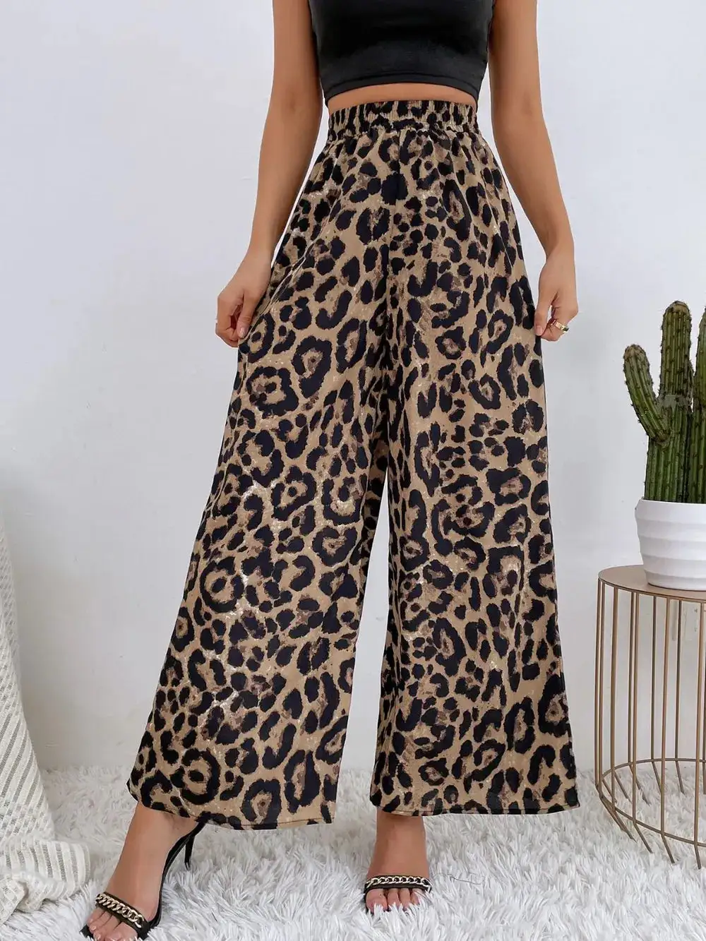 Everyday High Waist Wide Leg Pants