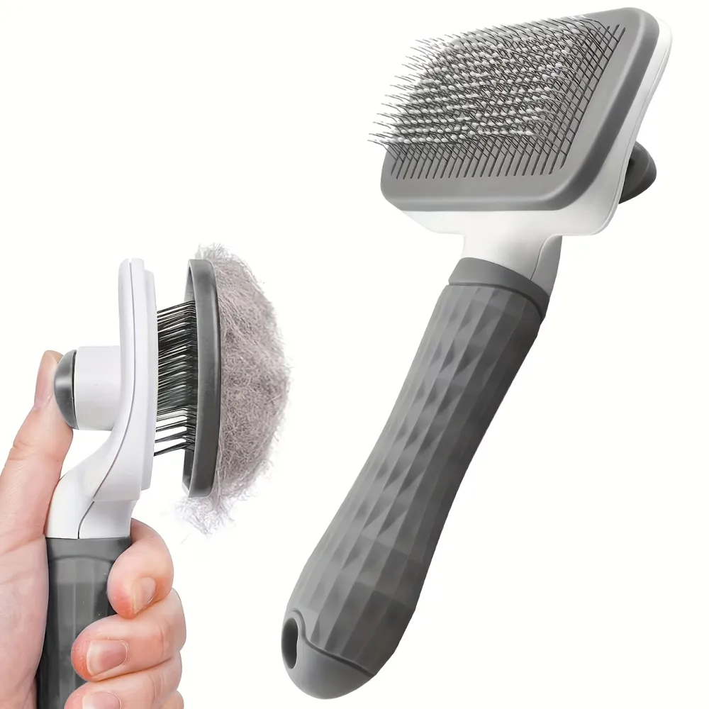 Easy Clean Pet Grooming Brush