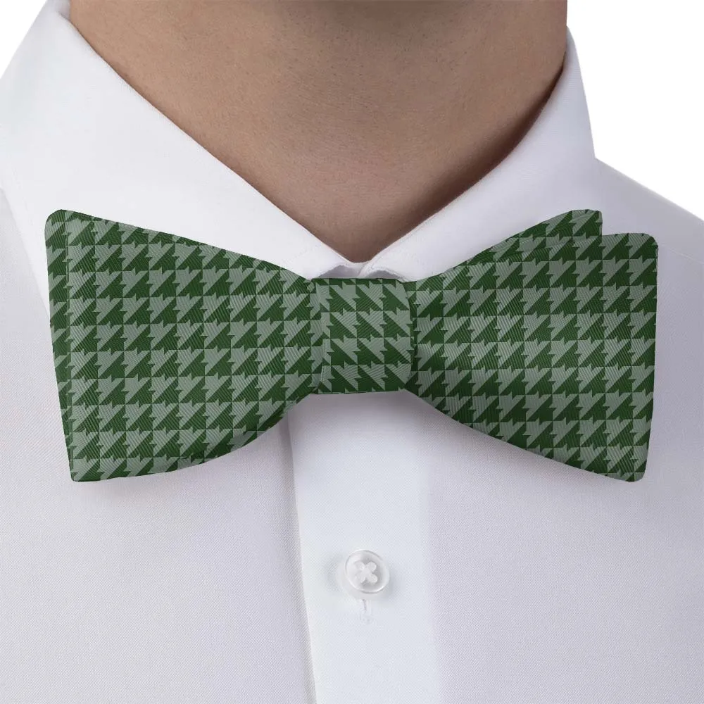 Foxtooth Pattern Bow Tie