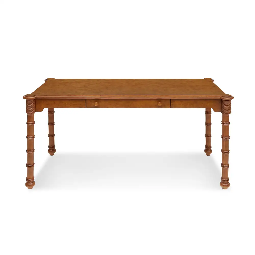 Turned Bamboo Writing Desk