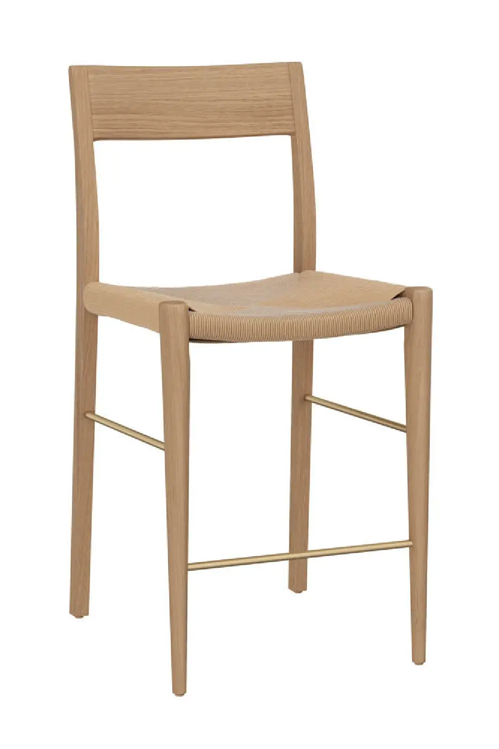 Rope-Seat Counter Stool
