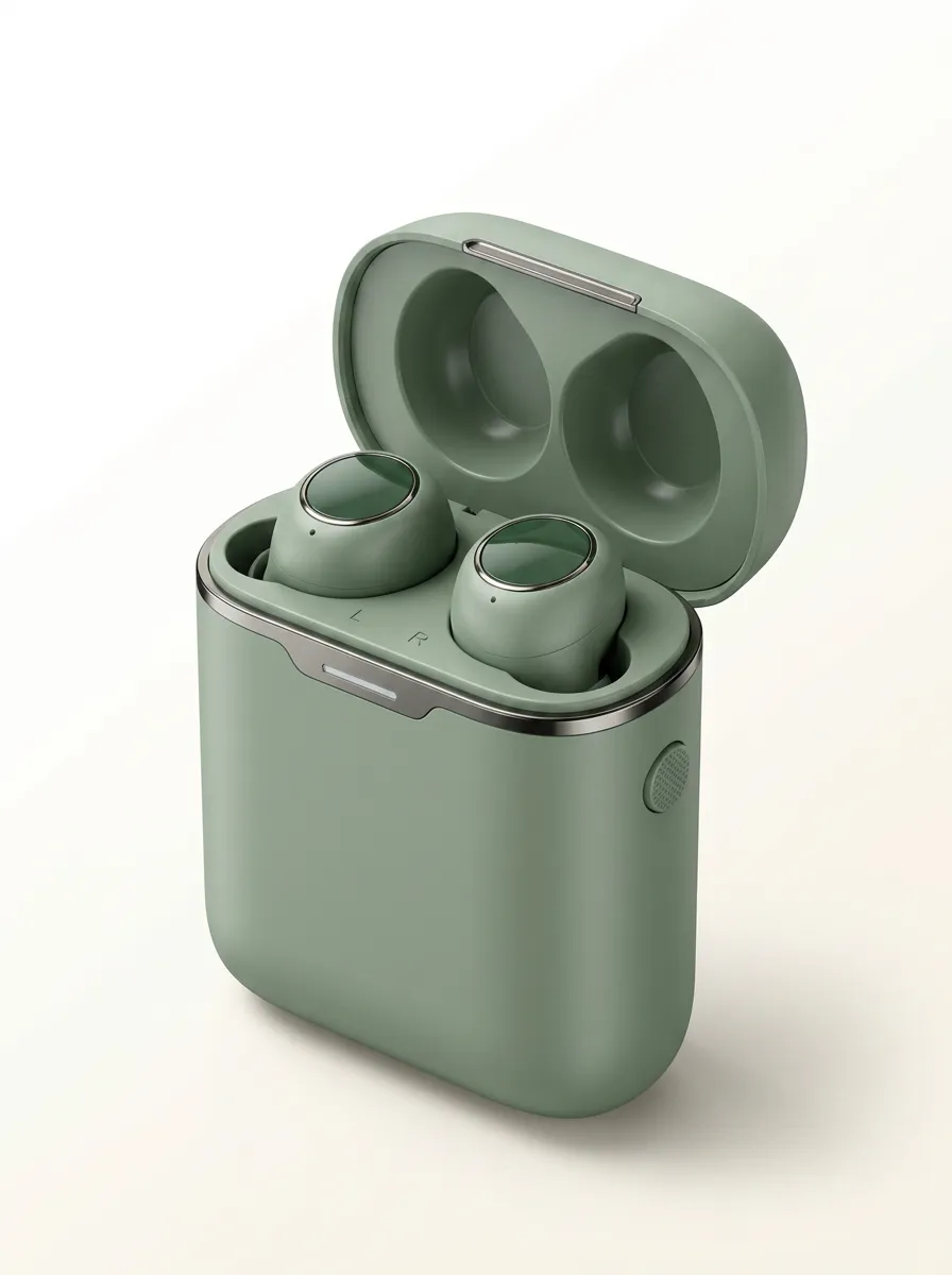Travel-Friendly Minimalist Wireless Earbuds