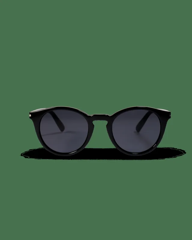 Square Frame Sunglasses Black
