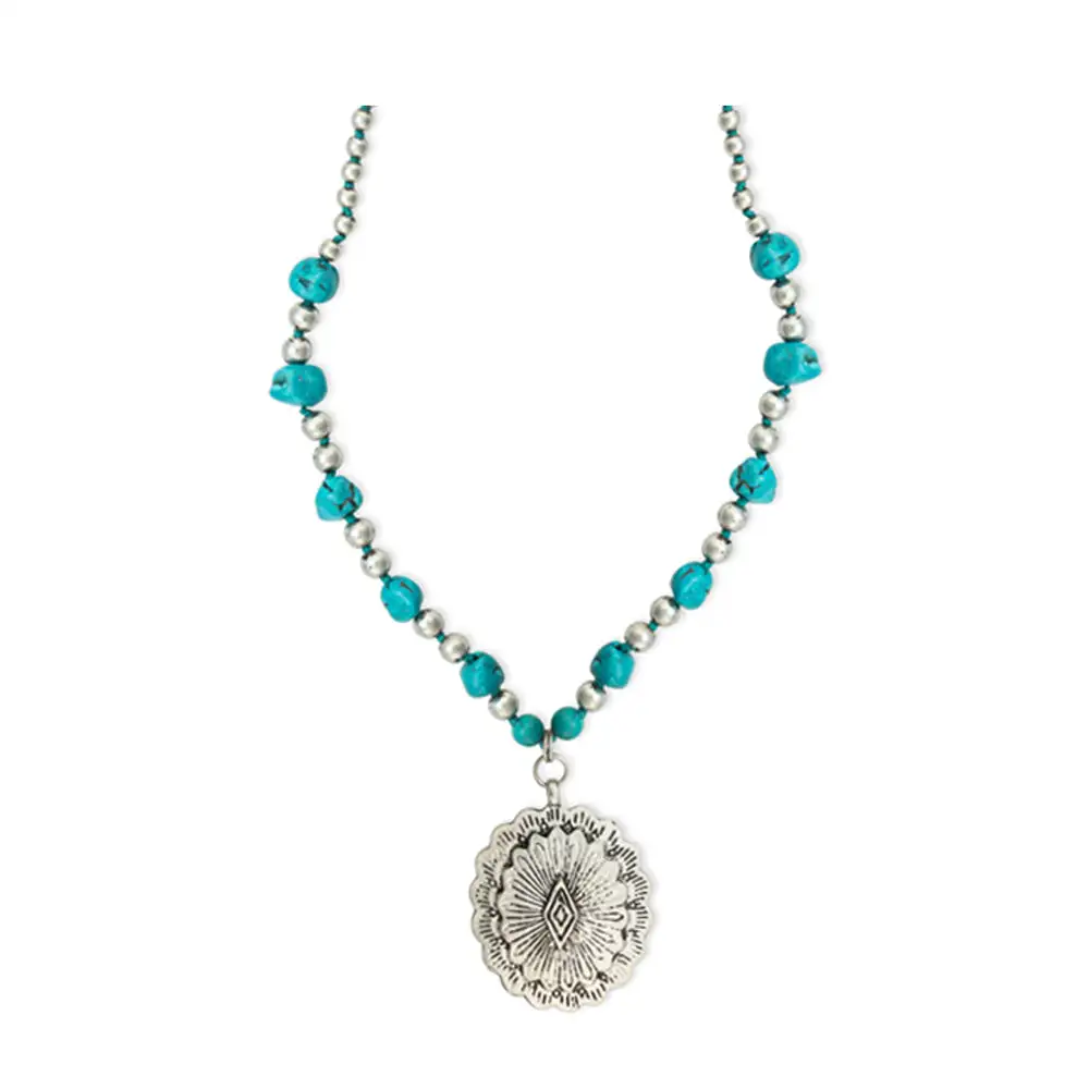 Everyday Concho Necklace