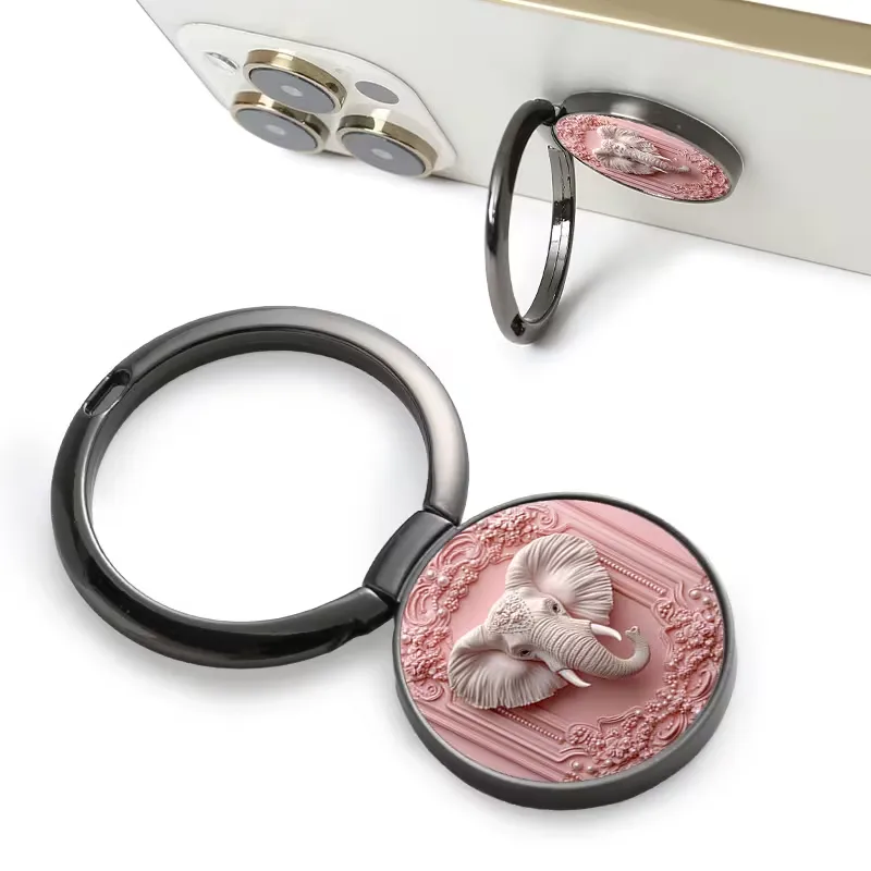 Pink Elephant Magnetic Phone Stand