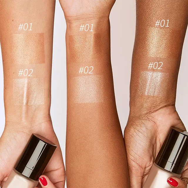 Vegan Brand Face Body  Waterproof Long Lasting Vegan Liquid Highlighter