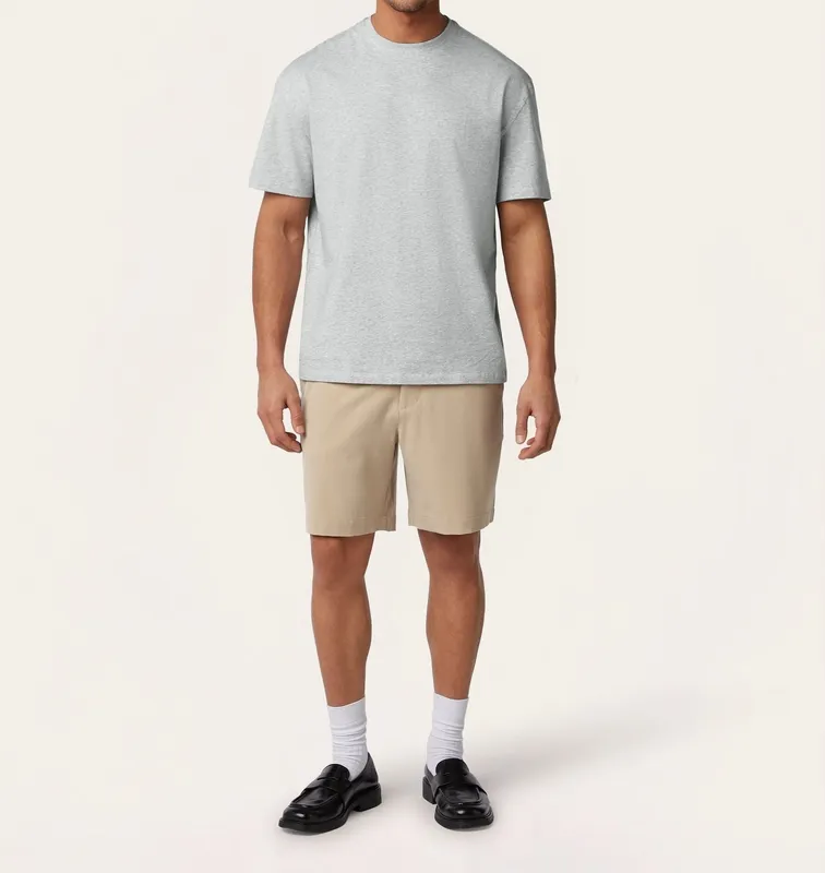 Relaxed T-Shirt Light Gray