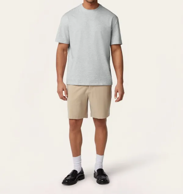 Relaxed T-Shirt Light Gray