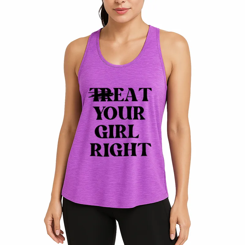 Treat Your Girl Right Athletic Tank