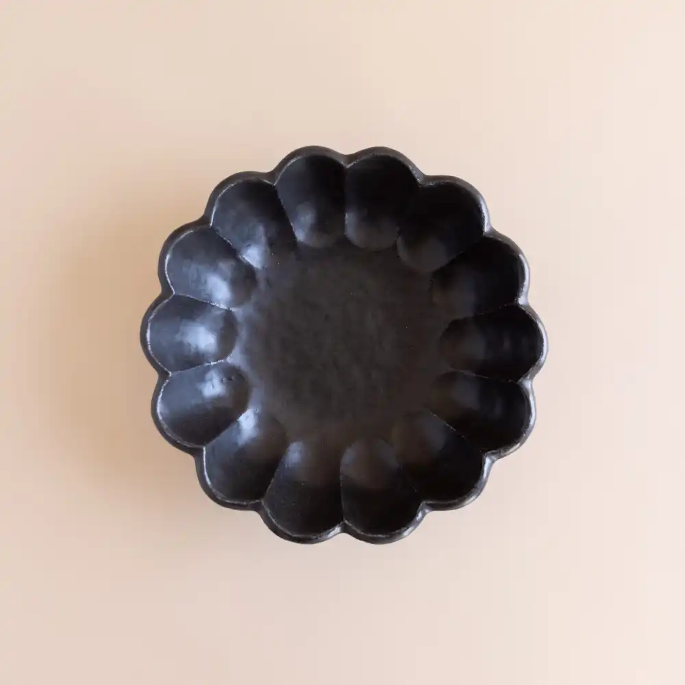 Textured Ceramic Serving Bowls