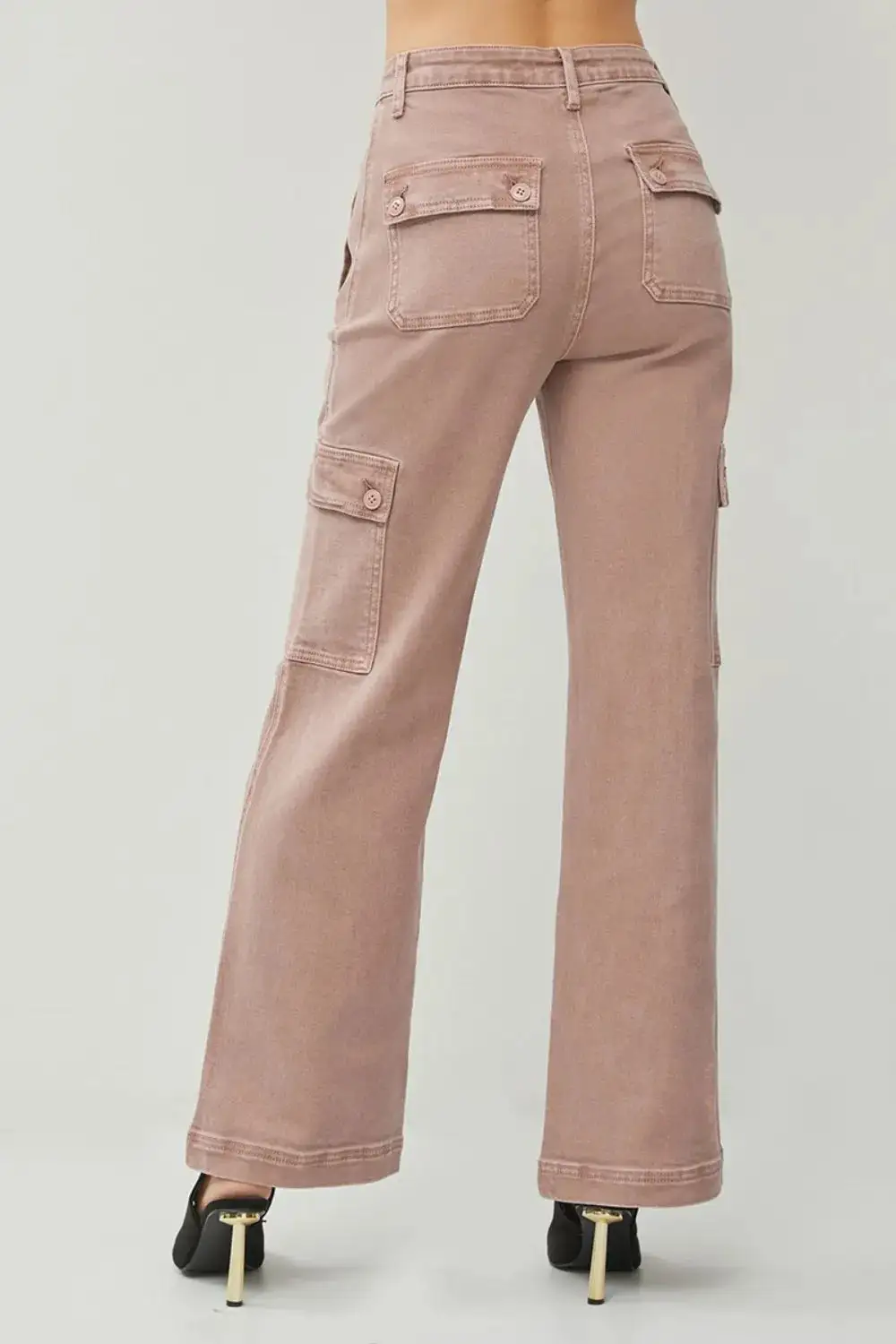 High Rise Wide Leg Jeans
