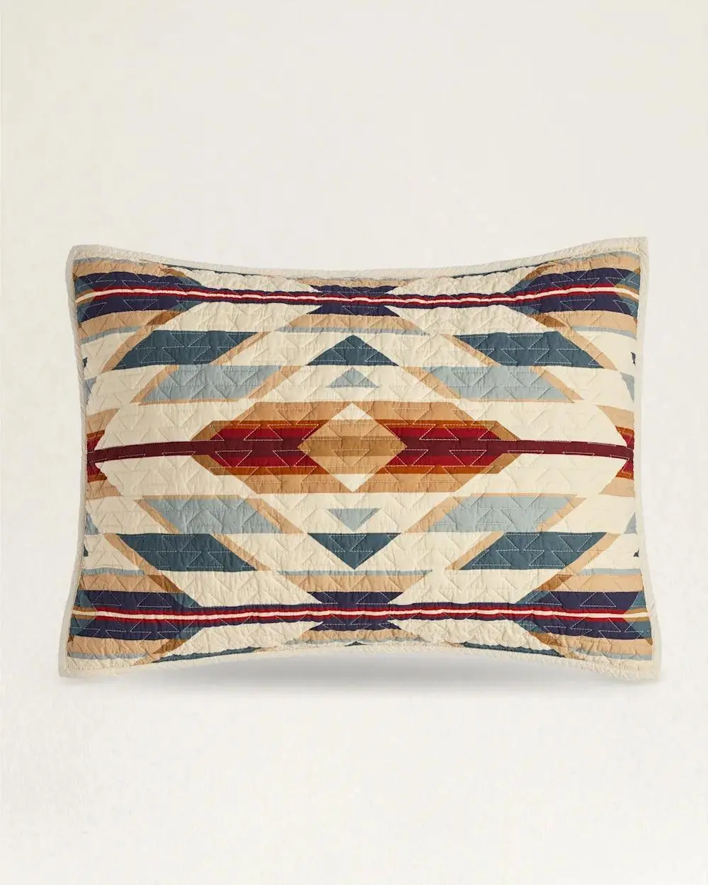 Inviting Quilted Geometric Quilt Set