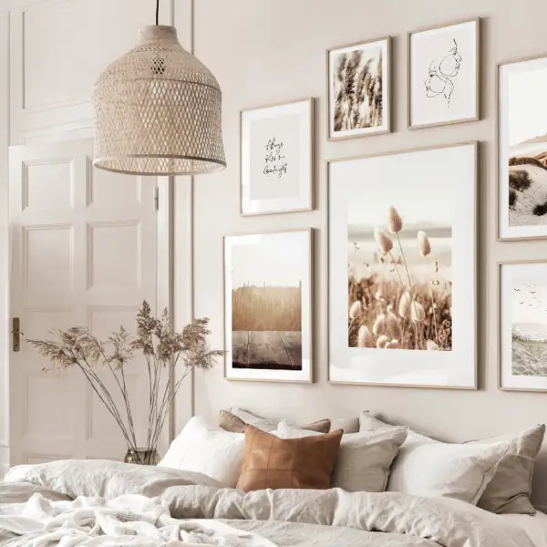 Modern Scandinavian Botanical Decorative Wall Print