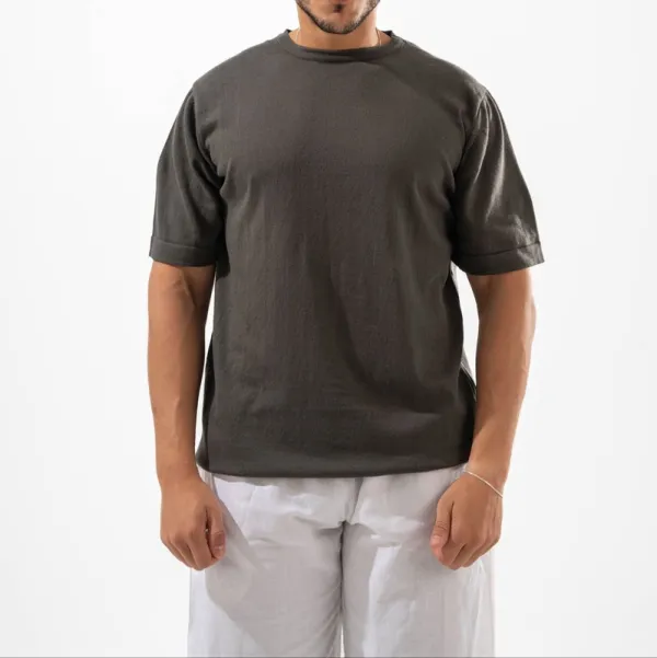 Round Neck Knit Shirt
