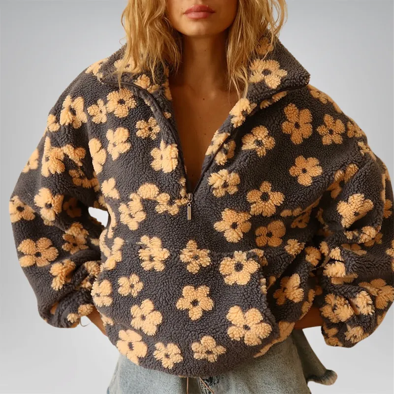 Oversized Floral Jacket
