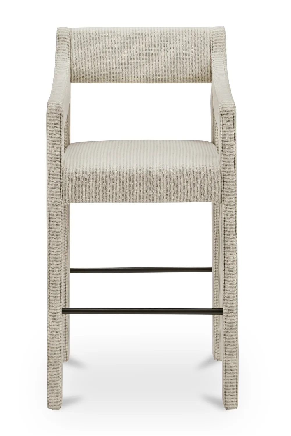 Sloped-Arm Counter Stool