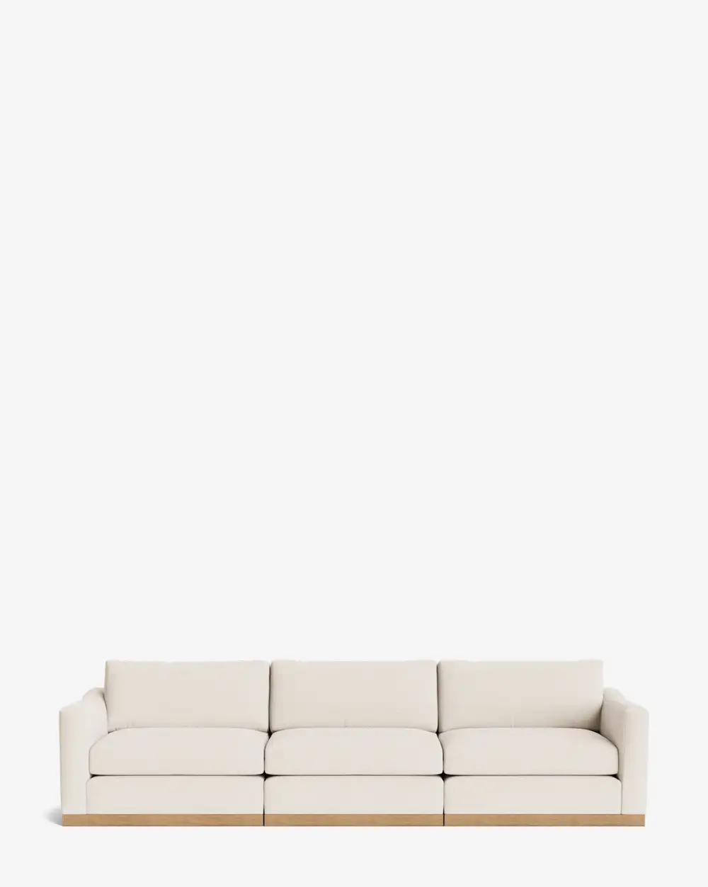 Modular Oak Sofa