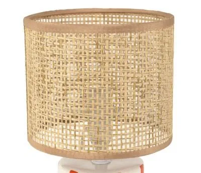 Striped Ceramic Table Lamp