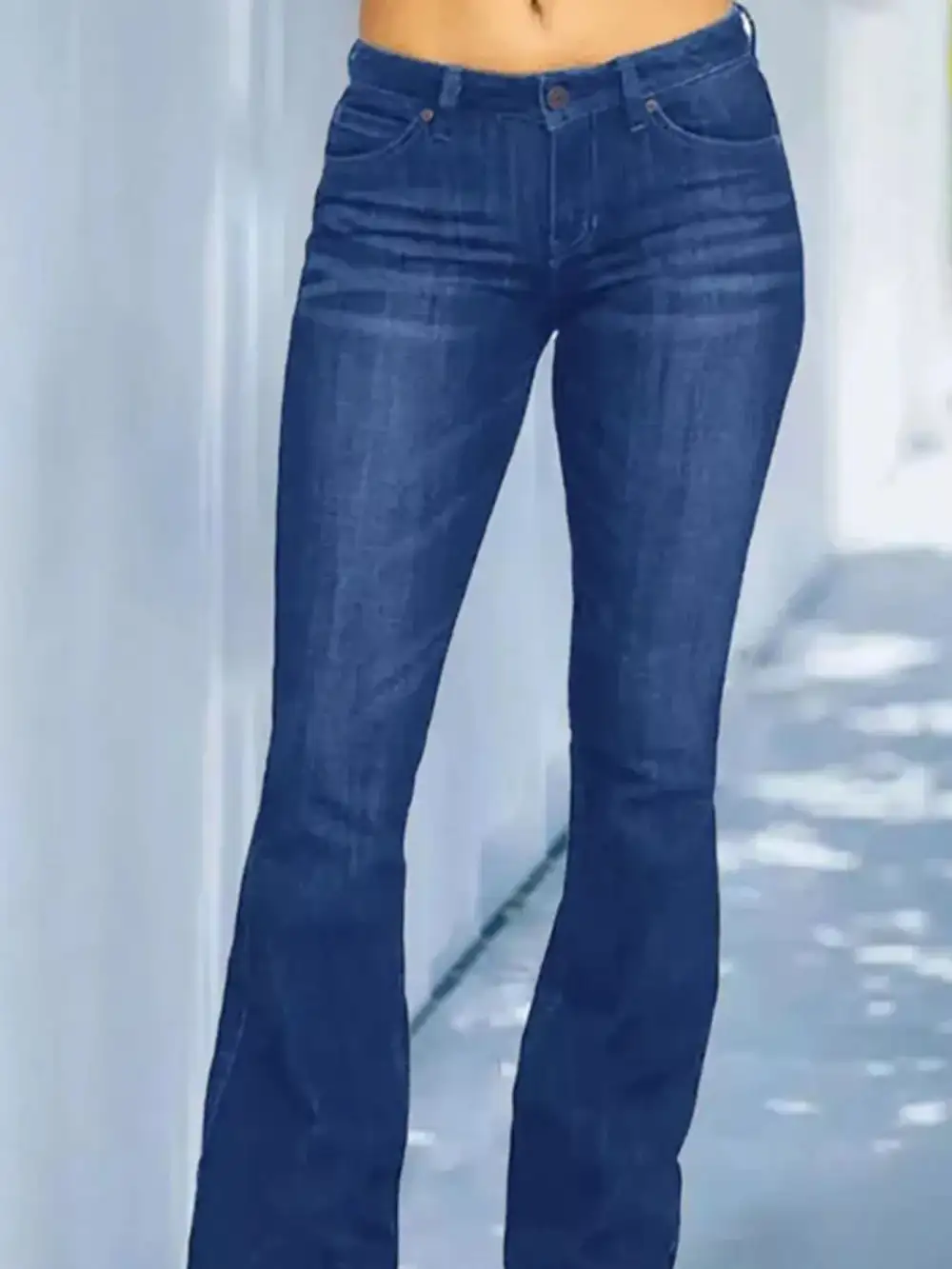 Tailored Casual Denim Jeans