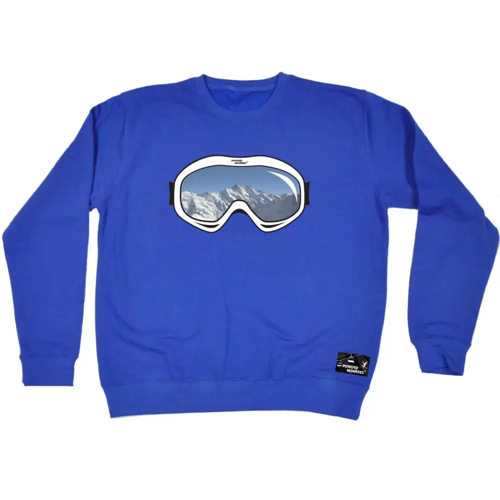 Ski Goggles Graphic Sweatshirt