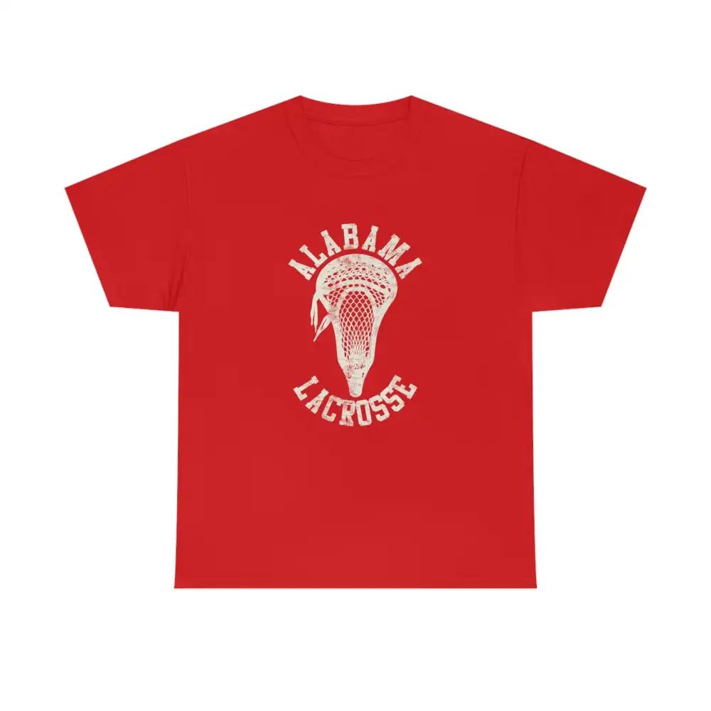 Alabama Lacrosse With Vintage Lacrosse Head Shirt