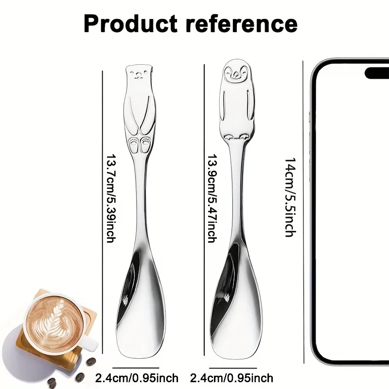 Playful Dessert Spoon Set