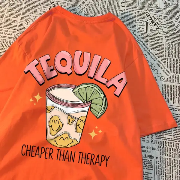 Tequila Graphic Cotton T-Shirt