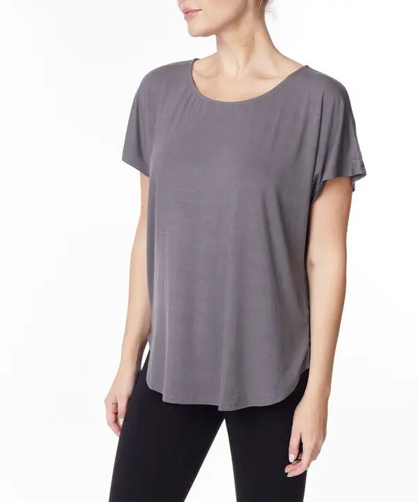 Bamboo Casual Dolman Sleeve Top Tee