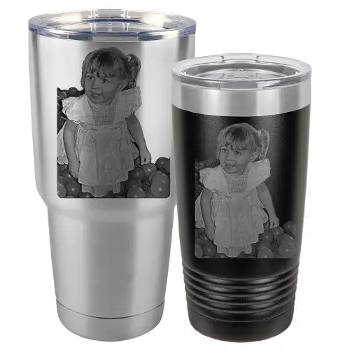 Photo Design Stainless Steel Tumbler