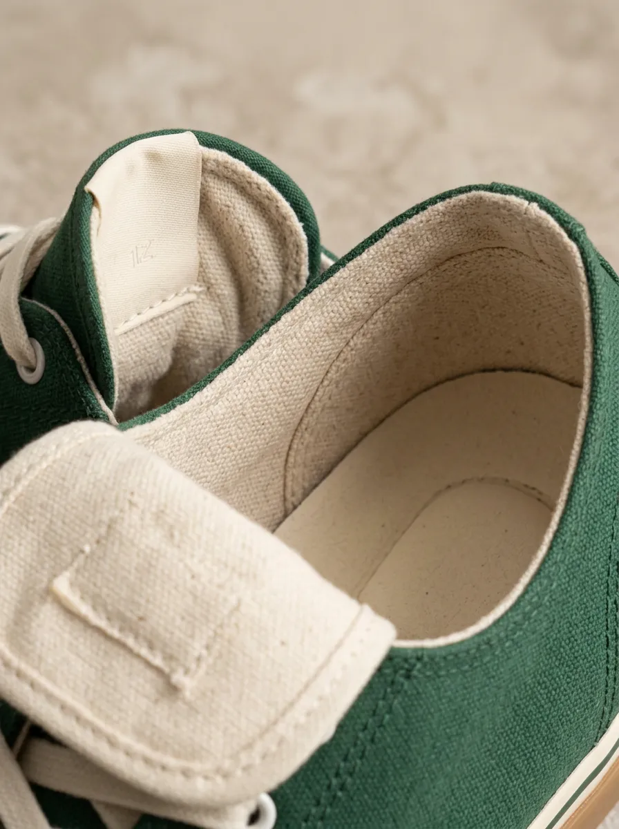 Refined Geometric Women's Low-Top Canvas Shoes