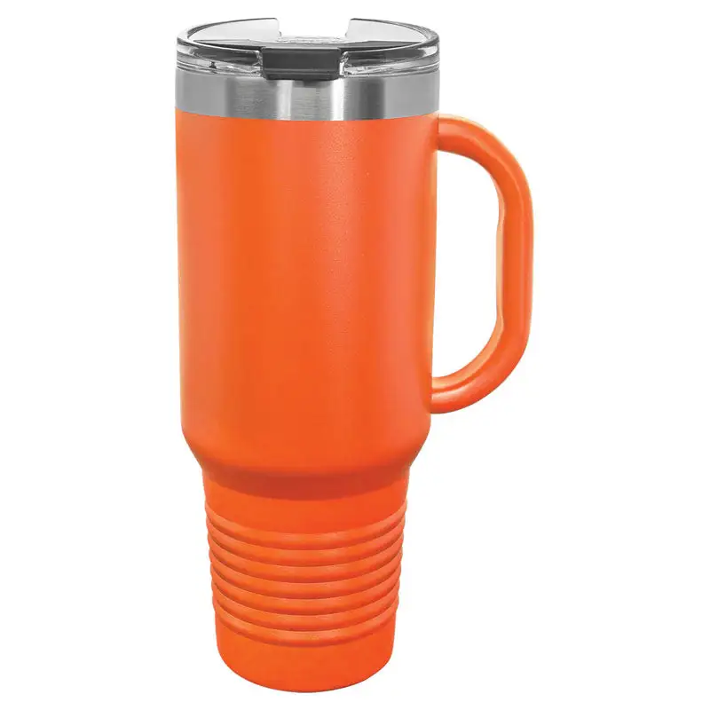 Travel Handled Straw Lid Travel Mug