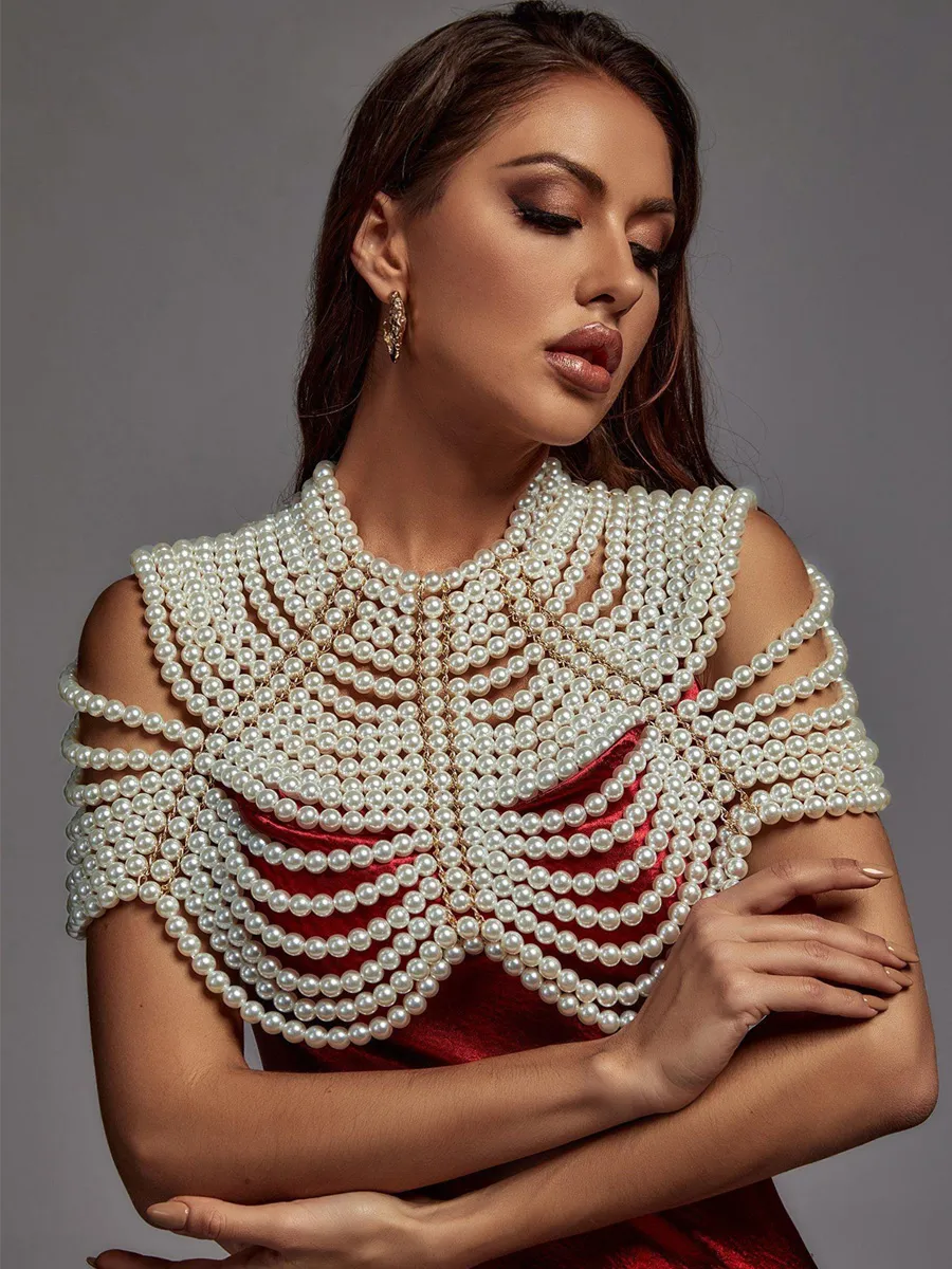 Katherine Pearl Shawl Top
