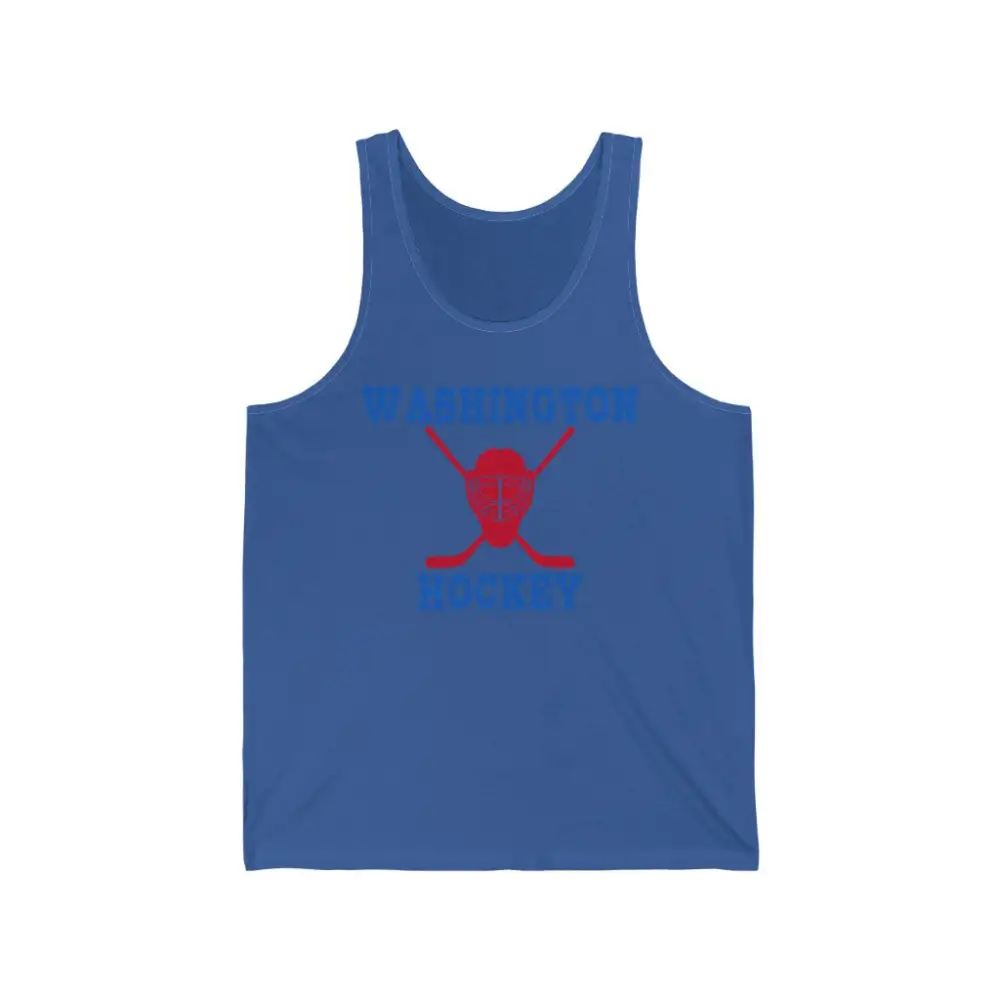 Hockey Emblem Graphic Tank Top