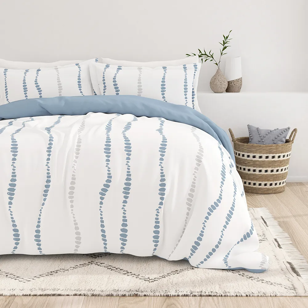 Pattern Reversible Duvet Cover Set