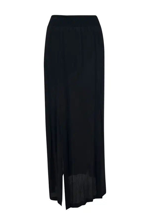 Weekend Summer Denim Knit Skirt