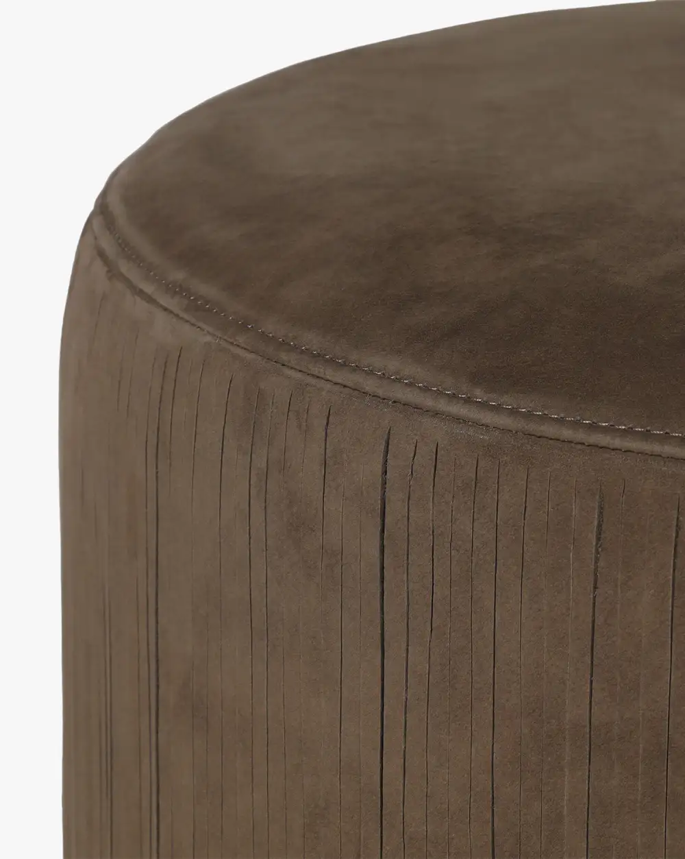 Everyday Leather Ottoman