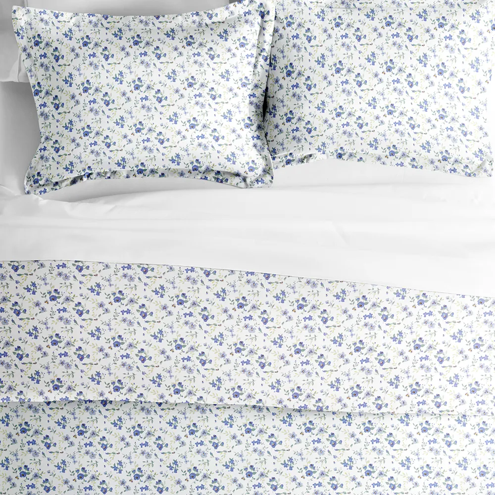 Blossoms Pattern Duvet Cover Set