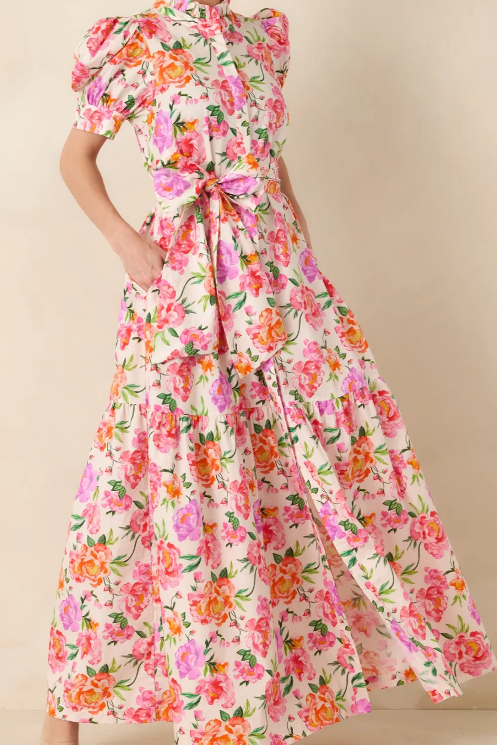 Floral Marguerite Maxi Dress