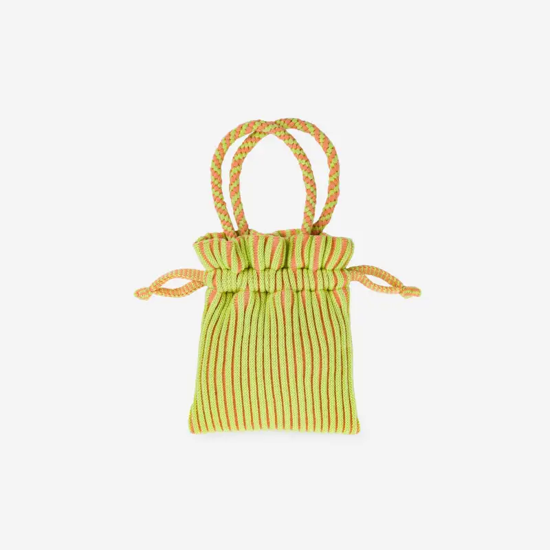 Classic Knit Textured Everyday Tote Bag