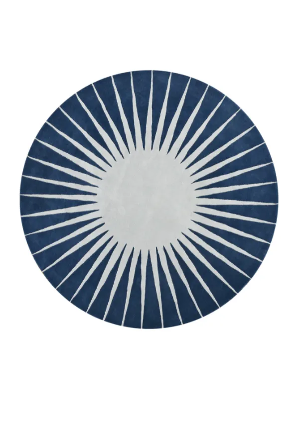 Artisan Hand Tufted Contemporary Wool Round Rug