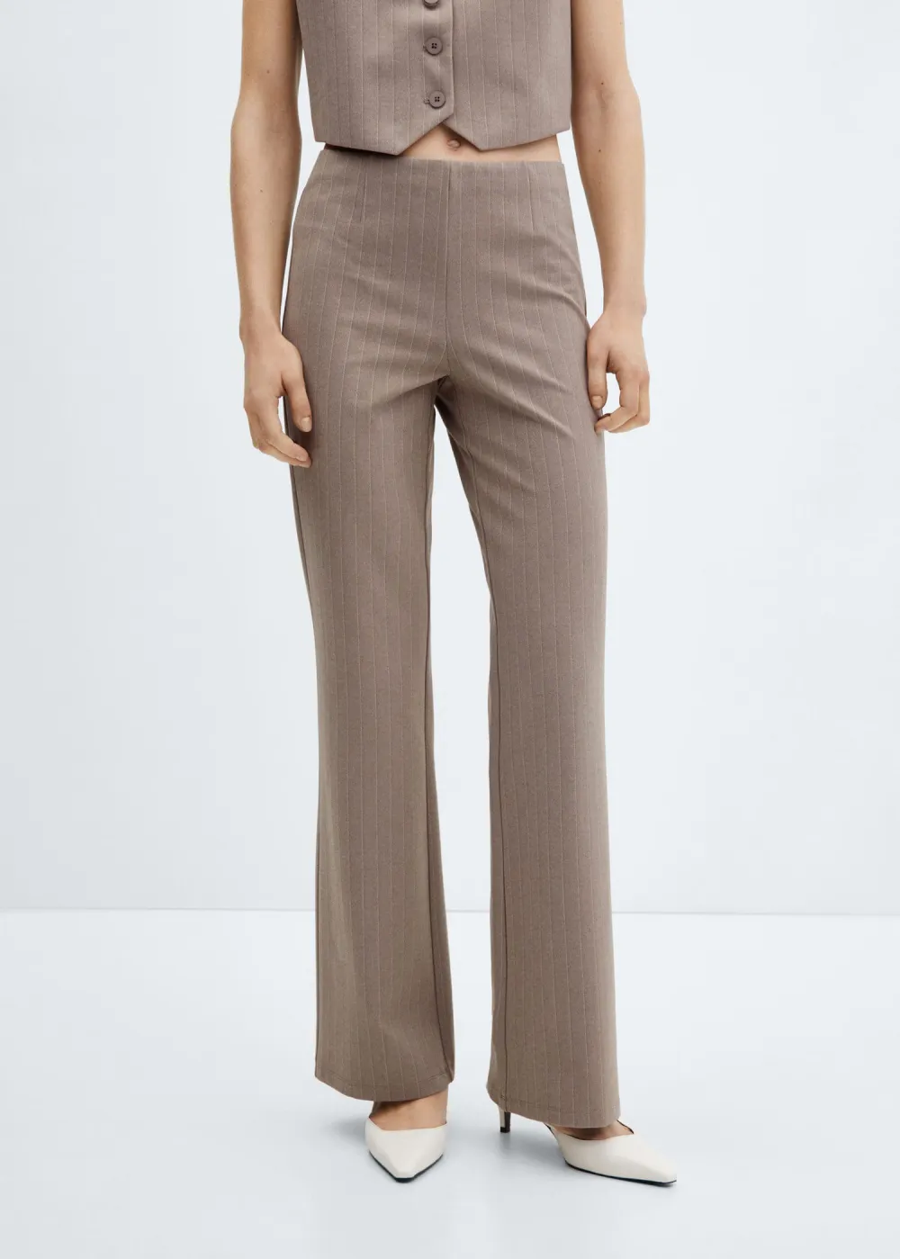 Straight Knitted Pants