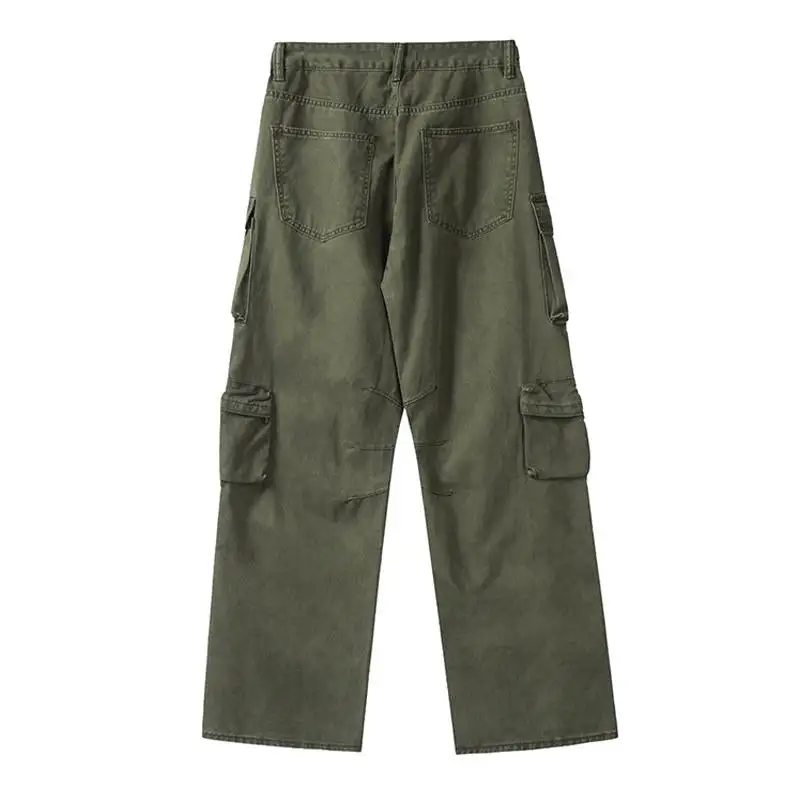 Washed Woven Pants